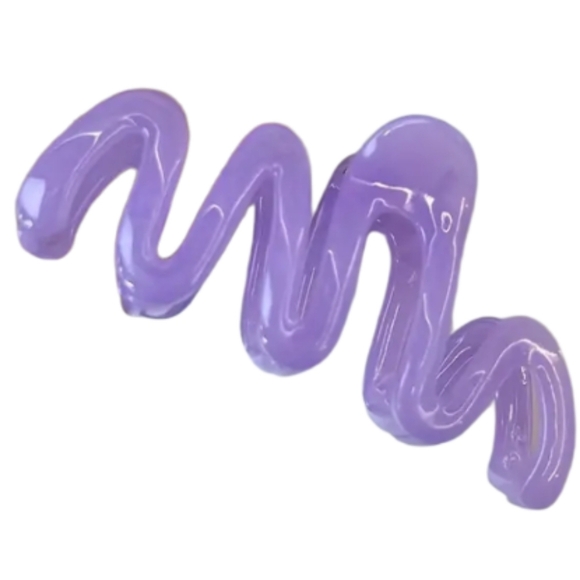 Color Pop Groovy Claw Clips - Picture 5 of 7